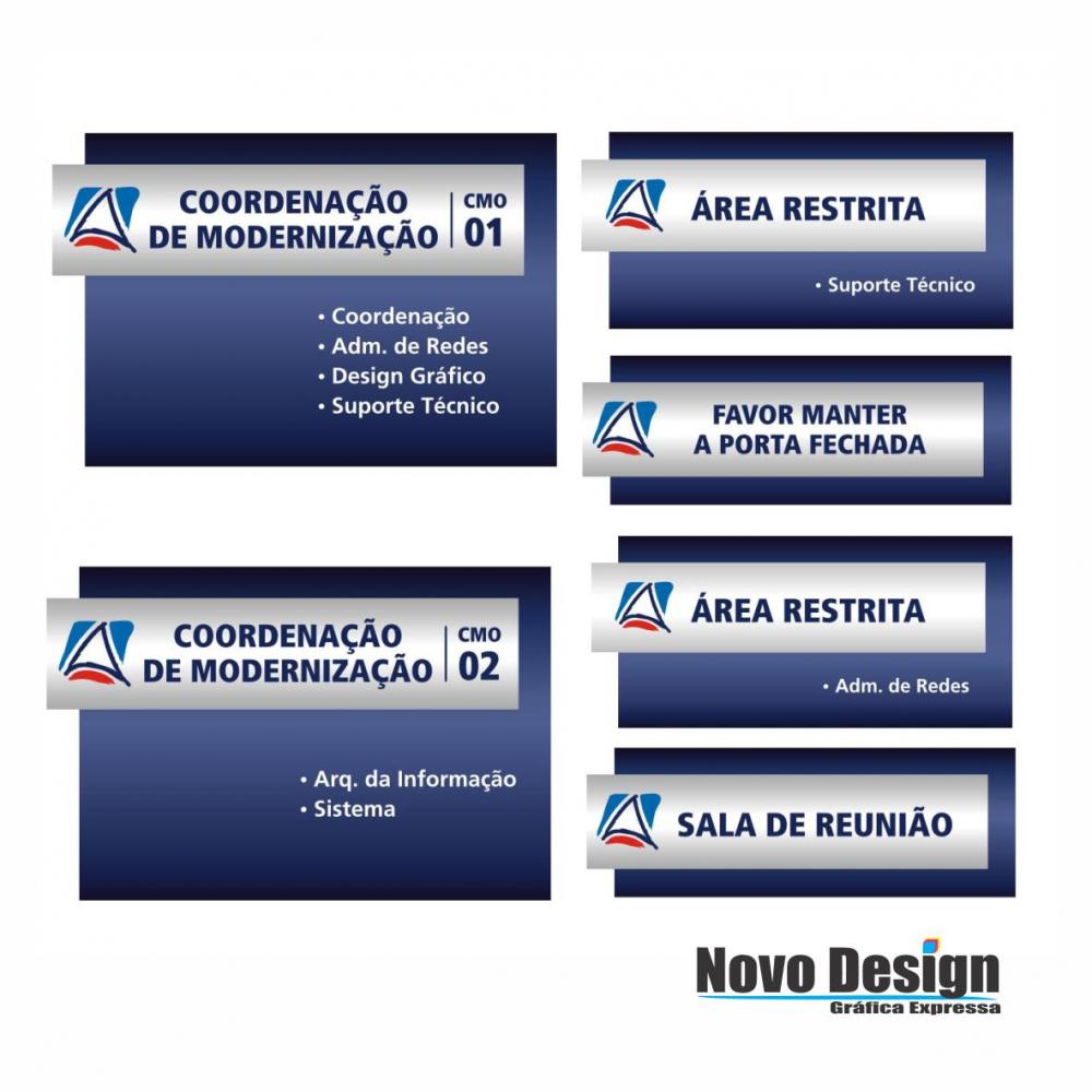 Placas em PVC / PS