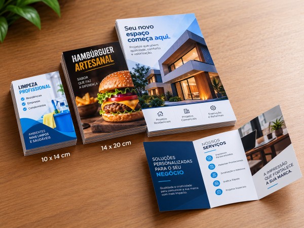 Folders e Flyers Personalizados