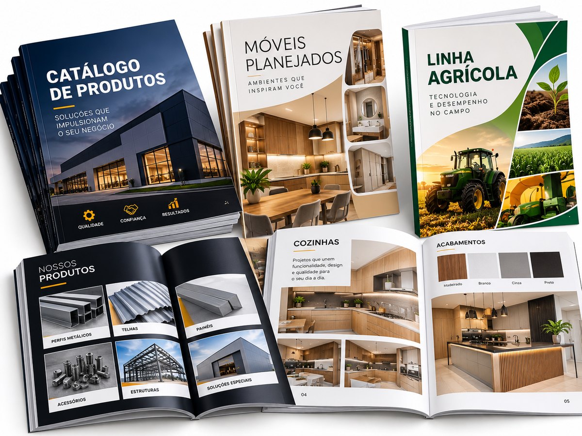 Catálogos Empresariais Personalizados