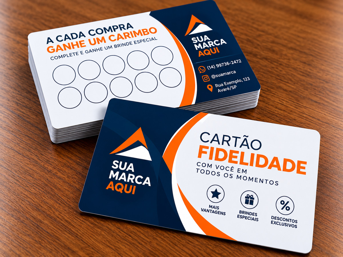 Cartão Fidelidade Personalizado